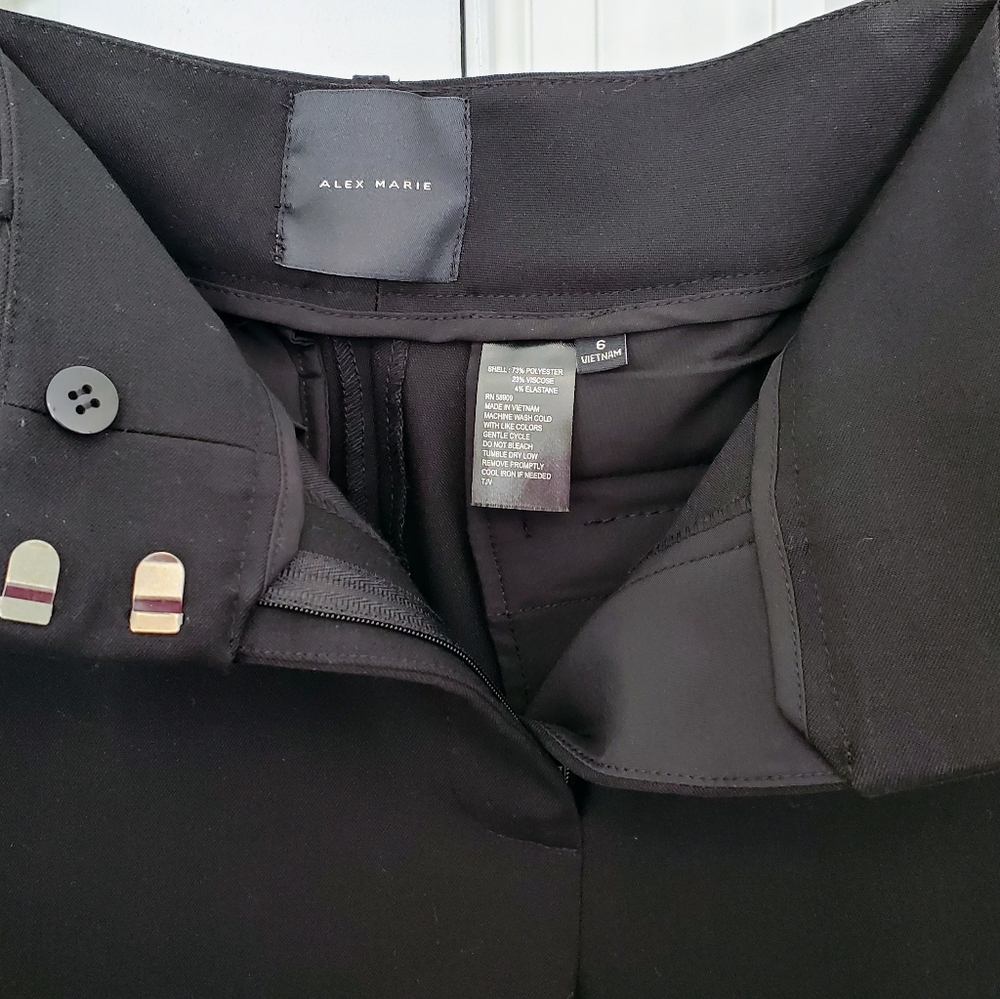 Alex Marie black dress pants size 6